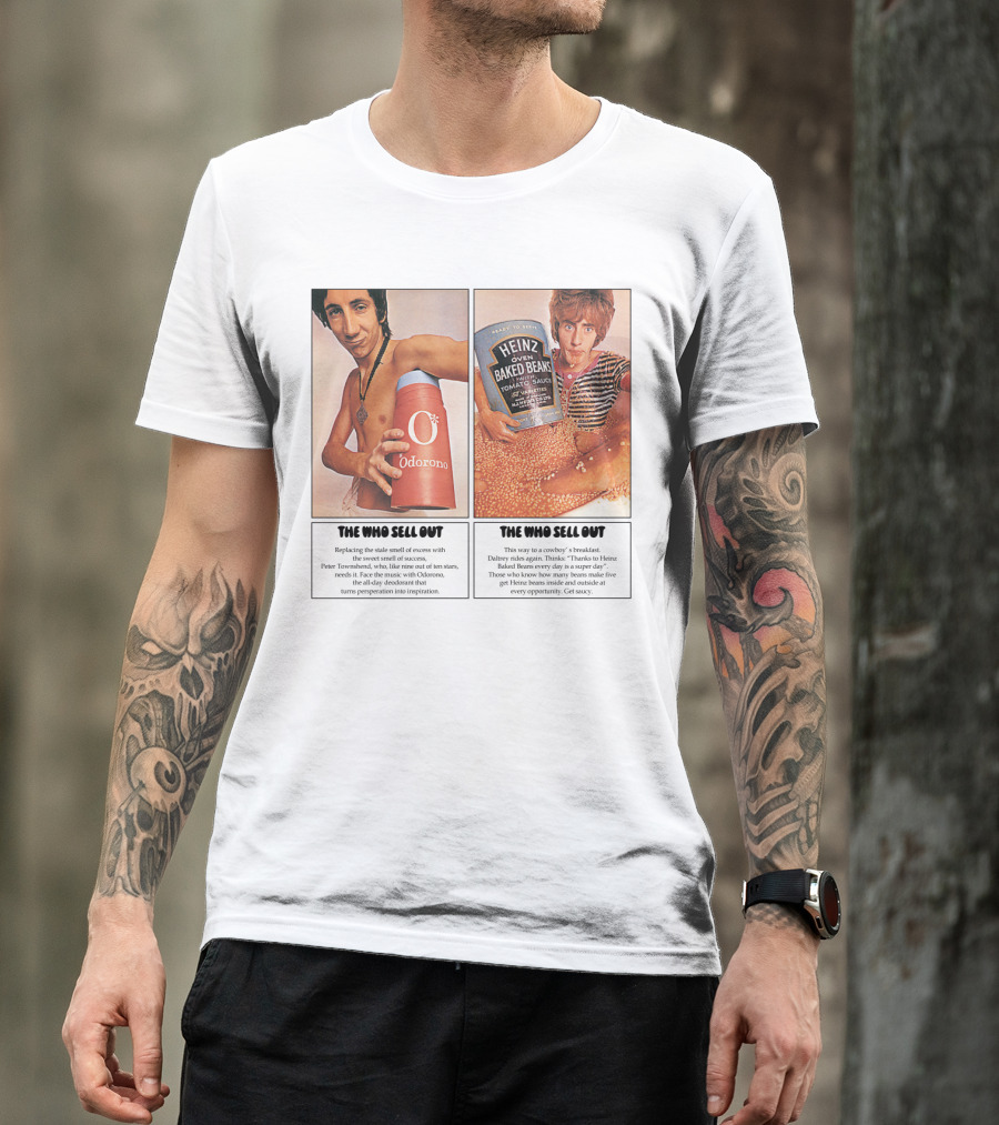 The Who Sell Out Odorono And Heinz Baked Beans T-Shirt