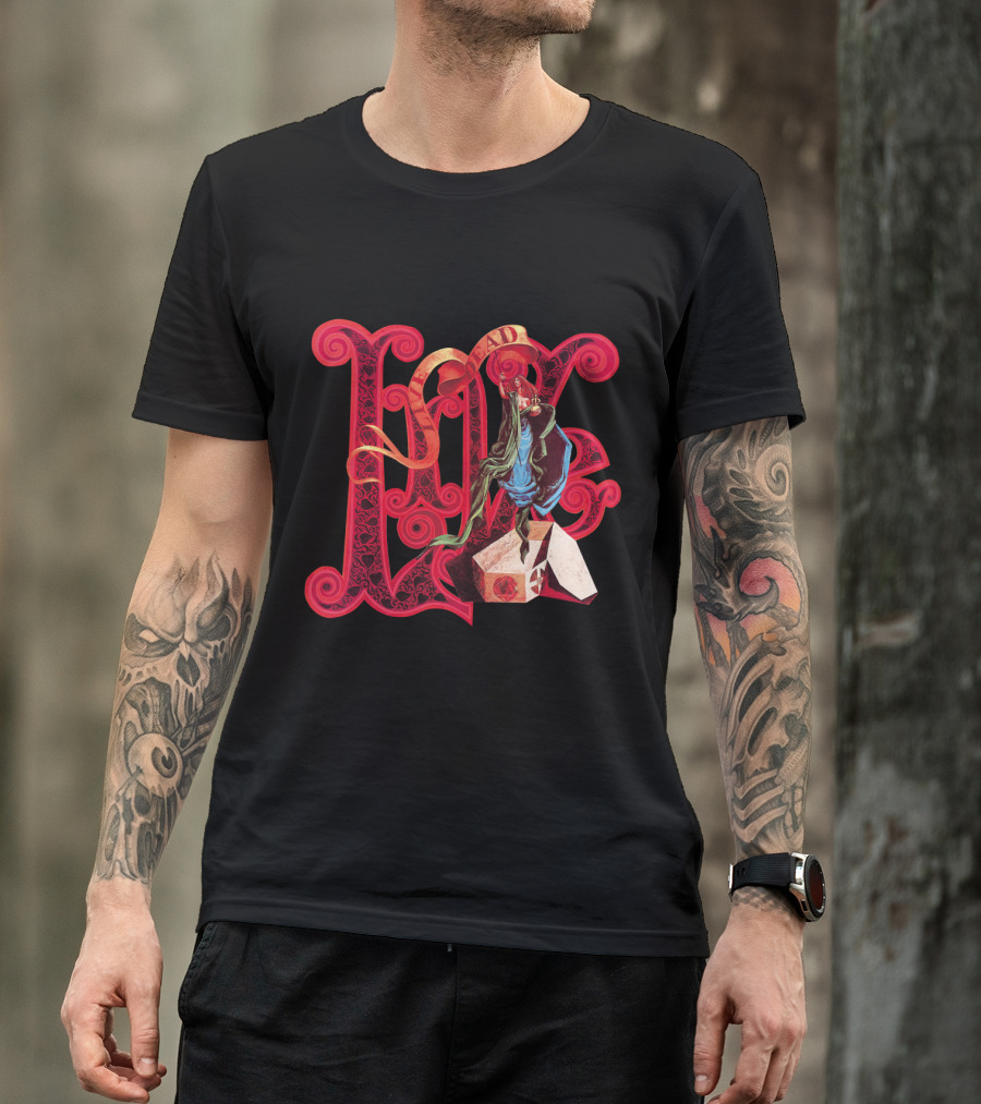 Grateful Dead Live Dead Psychedelic Artwork Featuring Skeleton With Cross T-Shirt