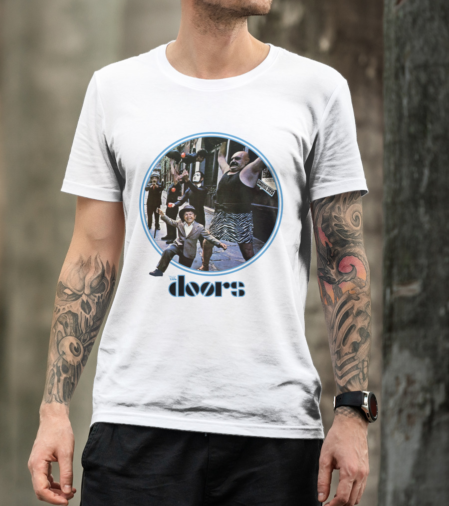 The Doors Strange Days Album Cover Vintage Photo T-Shirt