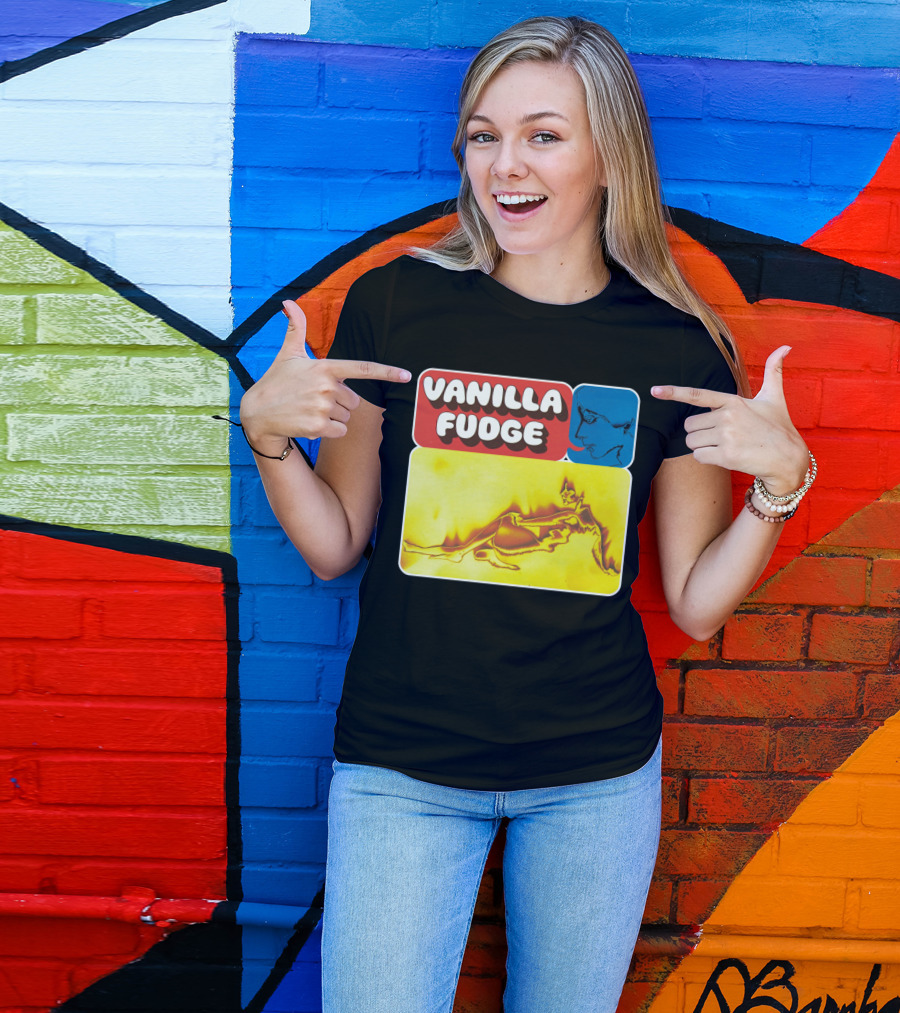 Vanilla Fudge Psychedelic Graphic Vintage T-Shirt