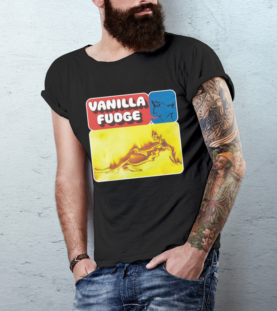 Vanilla Fudge Psychedelic Graphic Vintage T-Shirt