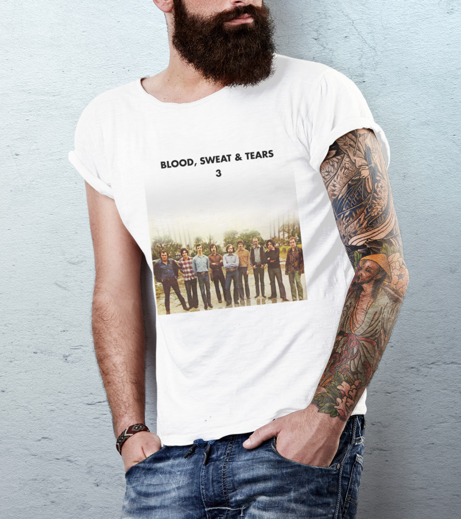 Blood Sweat And Tears 3 Album Cover Photo T-Shirt