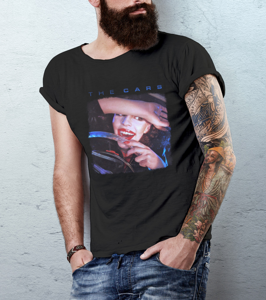 The Cars Vintage Album Cover Just What I Needed Iconic Art Retro Style T-Shirt