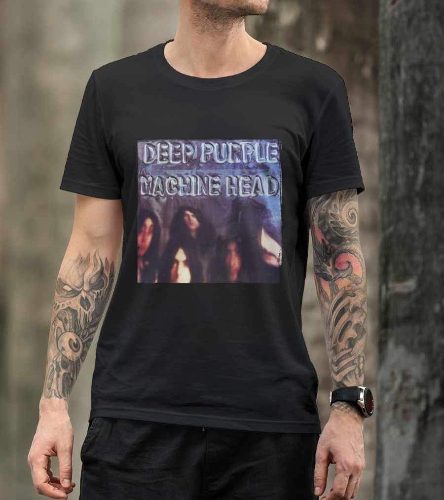 Deep Purple Machine Head Album Cover Art T-Shirt