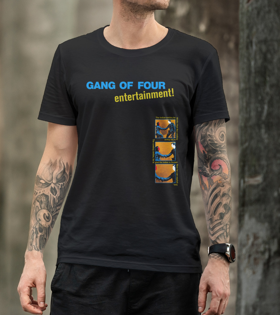 Gang Of Four Entertainment Indian Smiles Band Concept T-Shirt