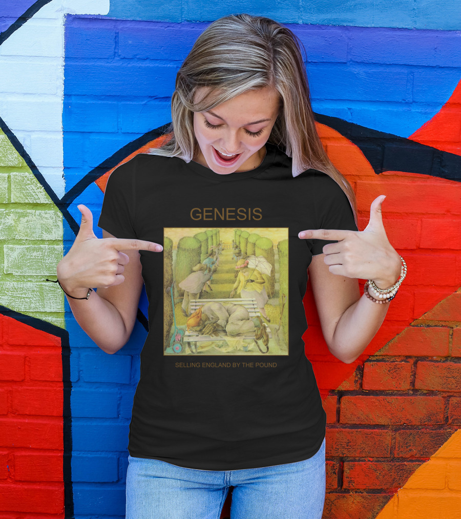Genesis Selling England By The Pound Vintage Album Cover Art T-Shirt