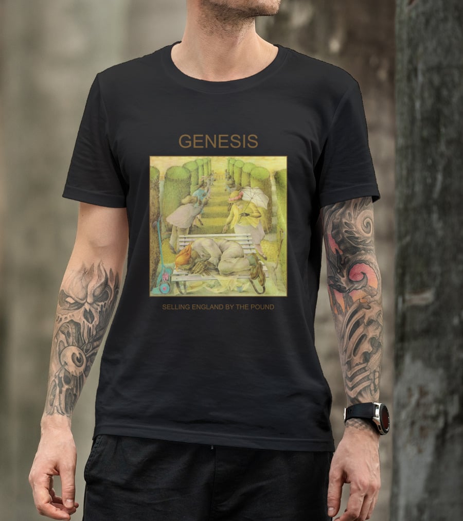 Genesis Selling England By The Pound Vintage Album Cover Art T-Shirt