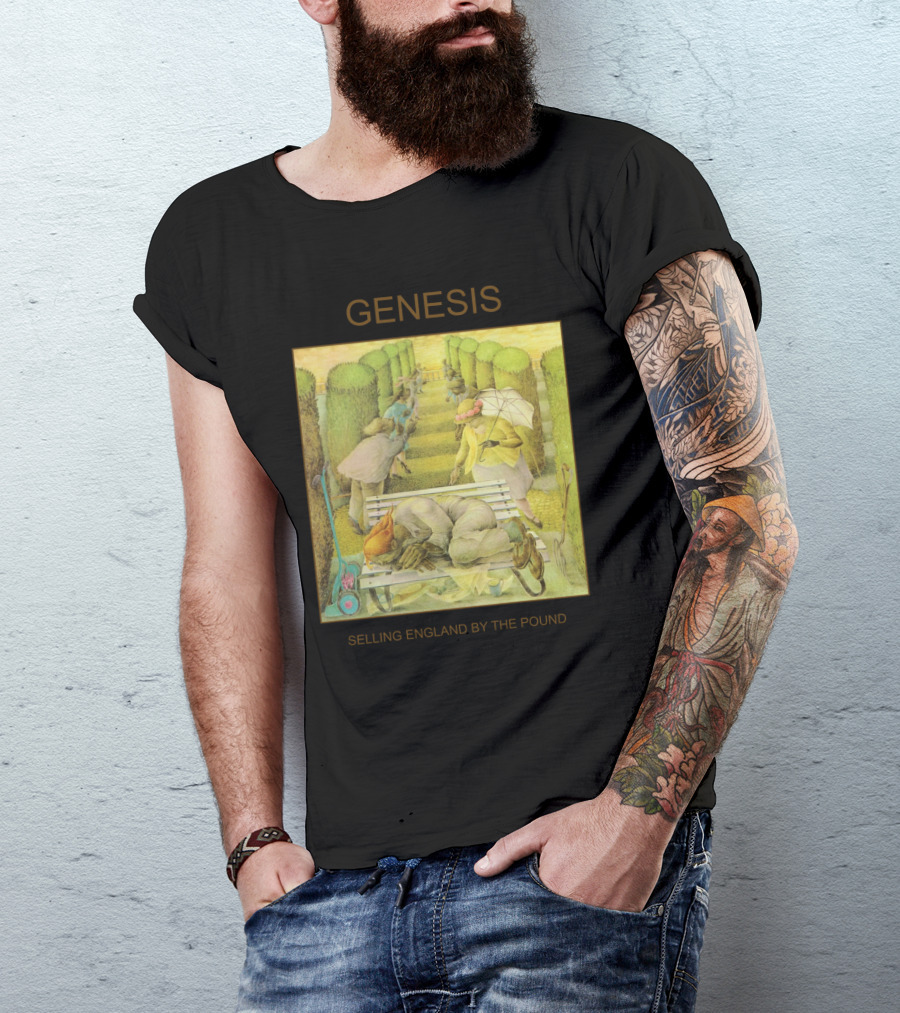 Genesis Selling England By The Pound Vintage Album Cover Art T-Shirt