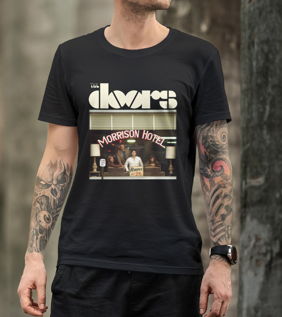 The Doors Morrison Hotel Rooms 2 Dollars T-Shirt
