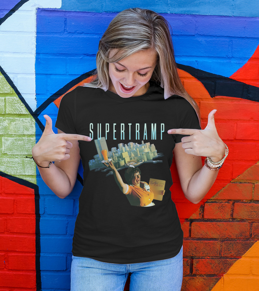 Supertramp Breakfast In America Album Cover Classic Iconic T-Shirt