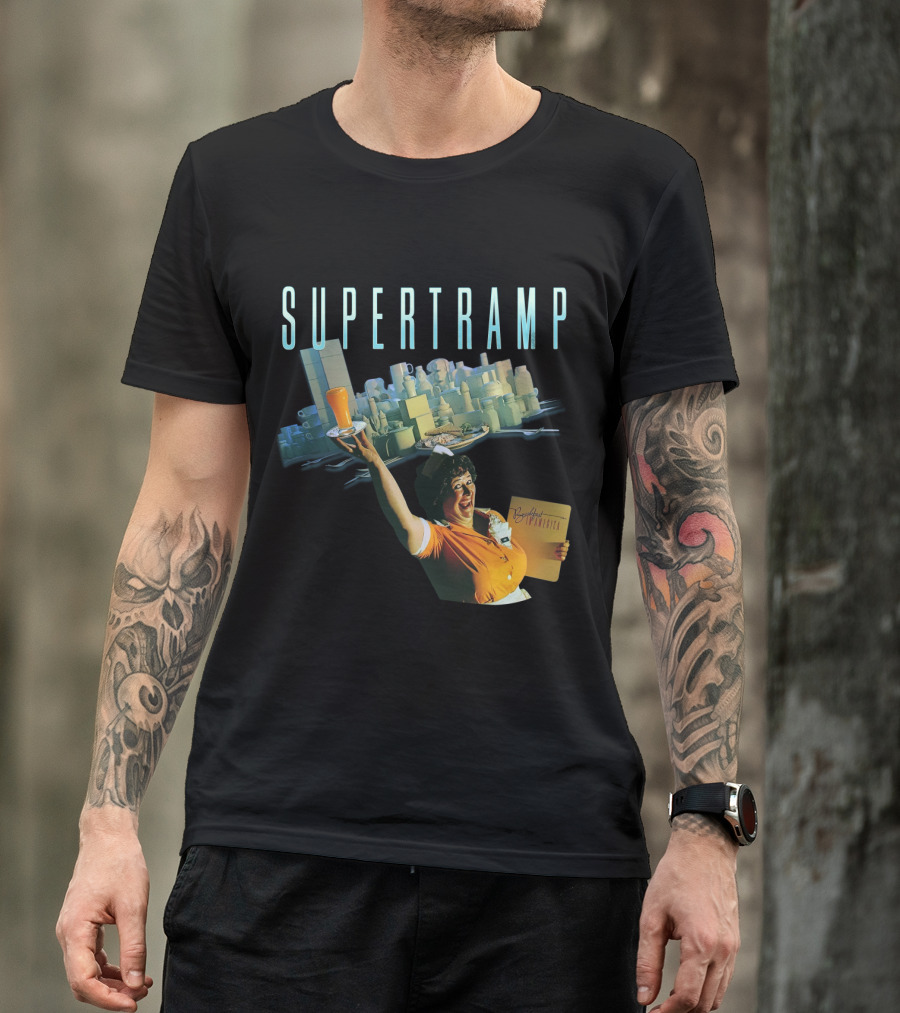 Supertramp Breakfast In America Album Cover Classic Iconic T-Shirt