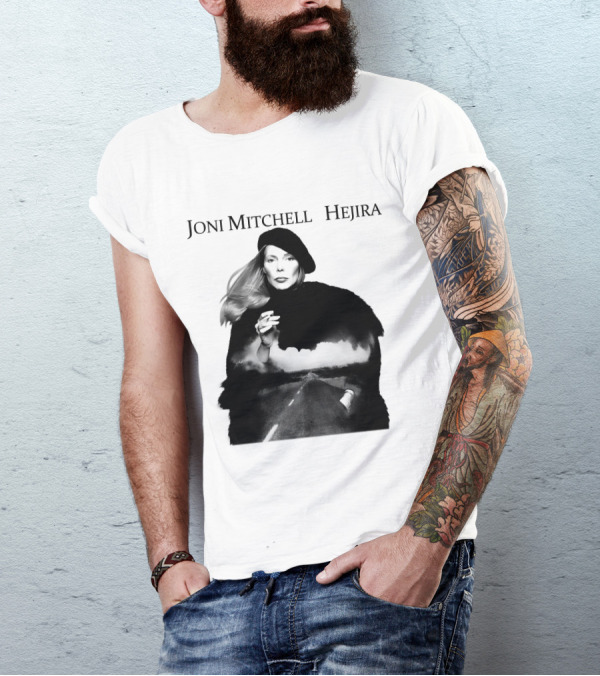 Joni Mitchell Hejira Album Cover Road T-Shirt