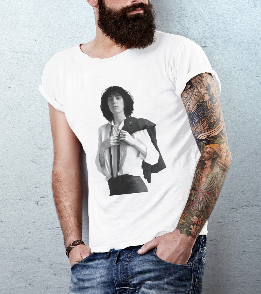 Patti Smith Horses Album Cover T-Shirt