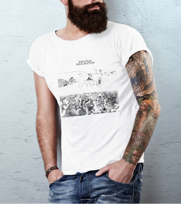 Robert Wyatt Rock Bottom Album Cover T-Shirt