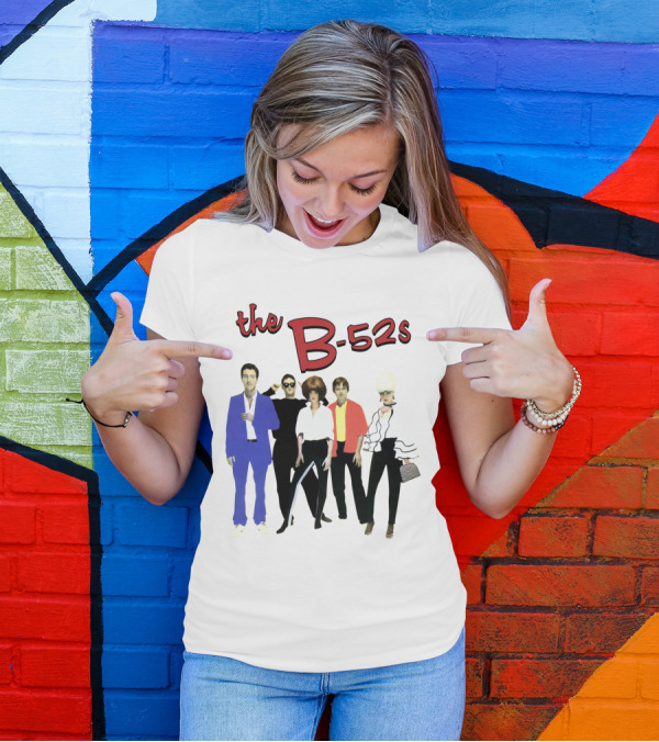 The B-52s Retro Band Lineup T-Shirt