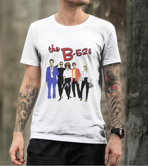 The B-52s Retro Band Lineup T-Shirt
