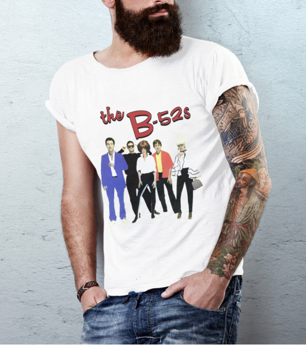 The B-52s Retro Band Lineup T-Shirt