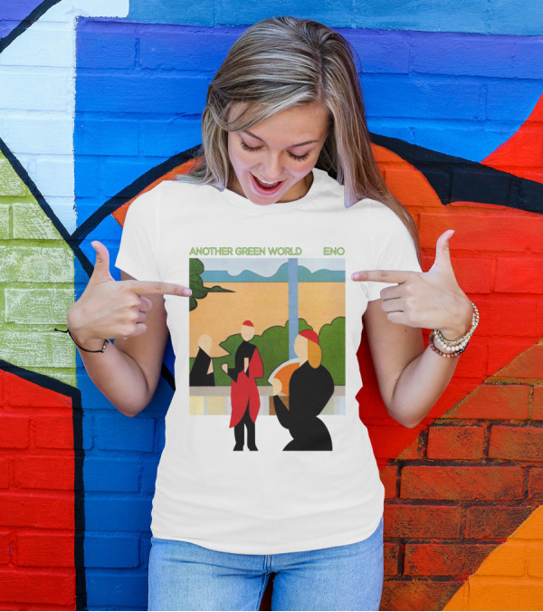 Another Green World Eno Album Artwork Geometric Figures T-Shirt