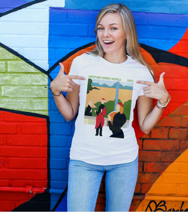 Another Green World Eno Album Artwork Geometric Figures T-Shirt