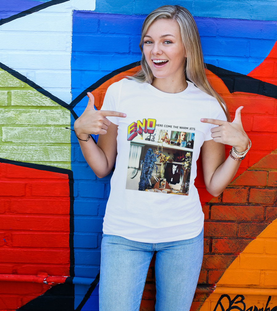 ENO Here Come The Warm Jets Vibrant Album Imagery T-Shirt