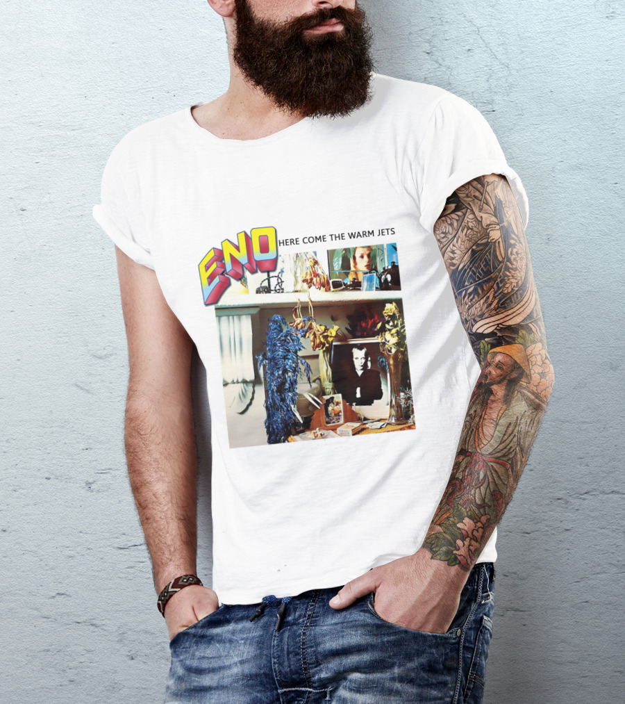 ENO Here Come The Warm Jets Vibrant Album Imagery T-Shirt