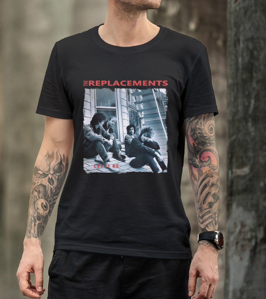 The Replacements Let It Be Album Cover Band Members Sitting Image T-Shirt