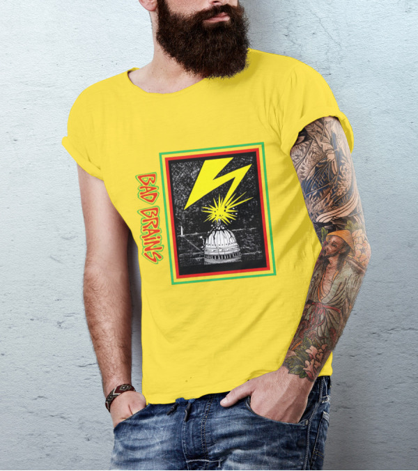 Bad Brains Capitol Lightning Bolt T-Shirt