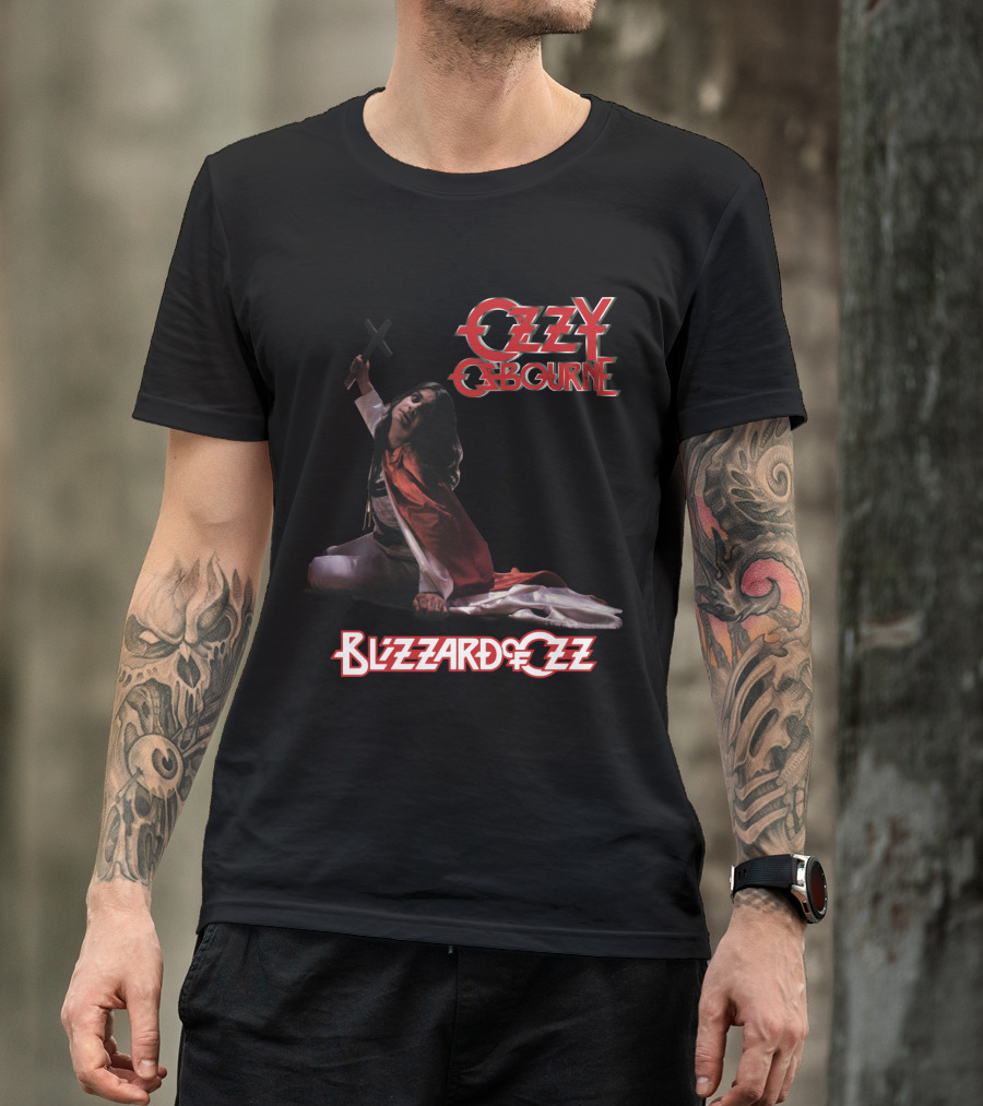Ozzy Osbourne Blizzard Of Ozz Rock Album Art Classic T-Shirt