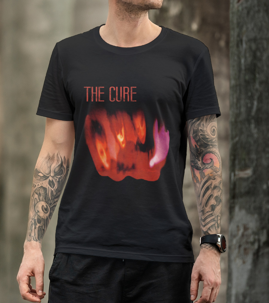 The Cure Pornography Album Cover Art T-Shirt