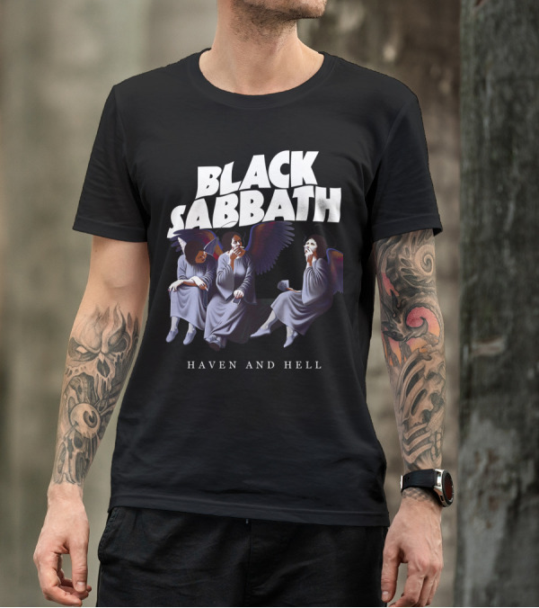 Black Sabbath Heaven And Hell Angels T-Shirt