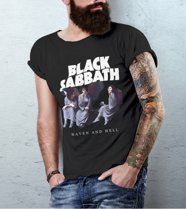 Black Sabbath Heaven And Hell Angels T-Shirt