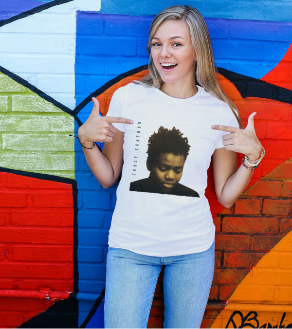 Tracy Chapman Debut Album Cover 1988 T-Shirt