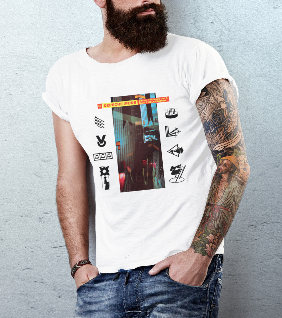 DEPECHE MODE Editing The Mode Vol. 5 Black T-Shirt