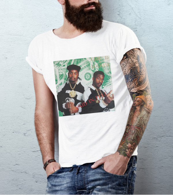 Eric B And Rakim Paid In Full Vintage Hip-Hop Album Cover T-Shirt