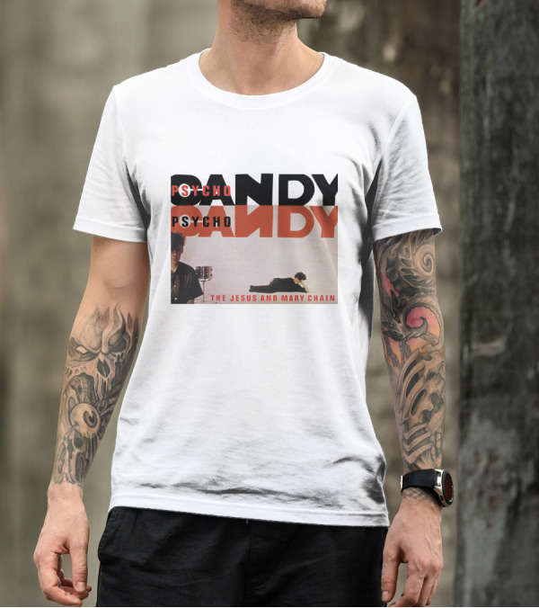 Psychocandy Album Cover The Jesus And Mary Chain T-Shirt