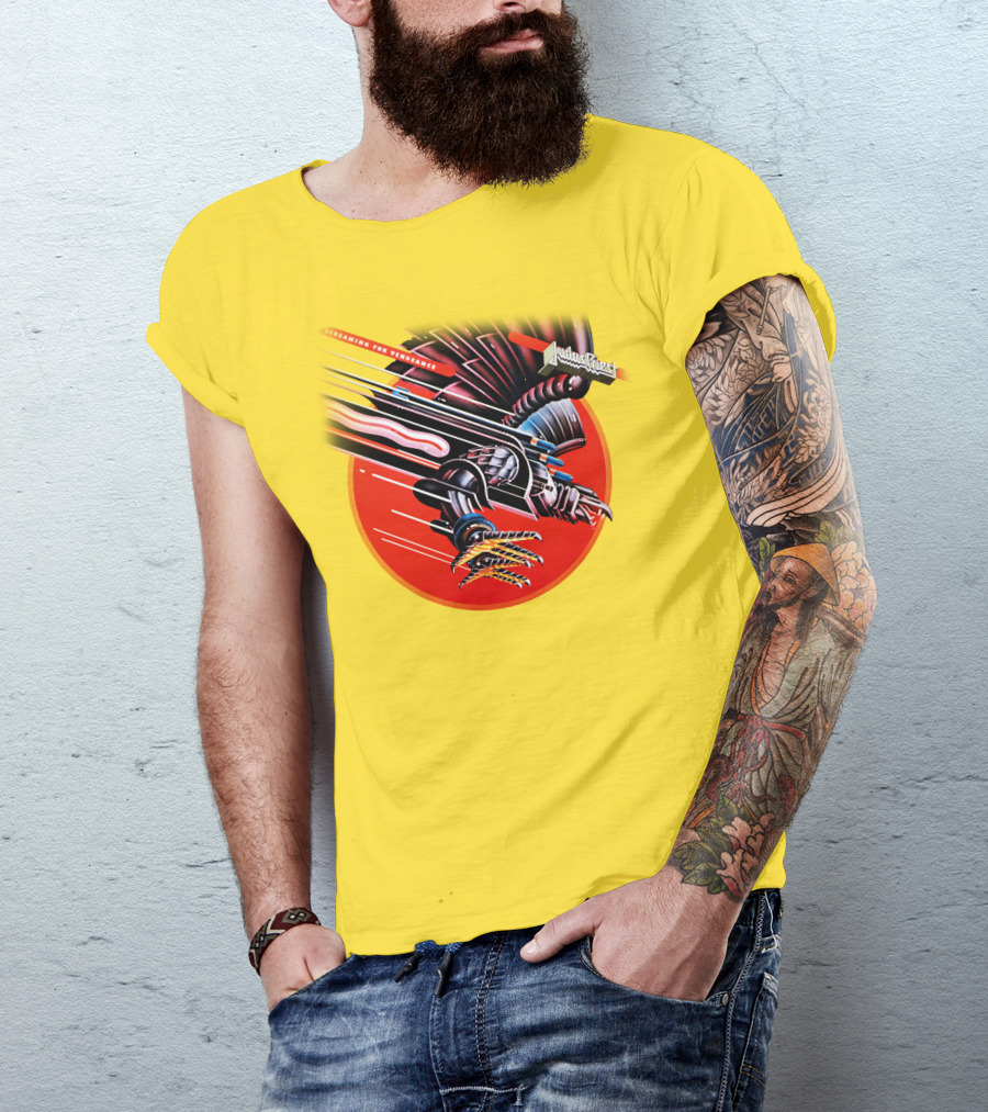 Judas Priest Screaming For Vengeance Metal Eagle T-Shirt