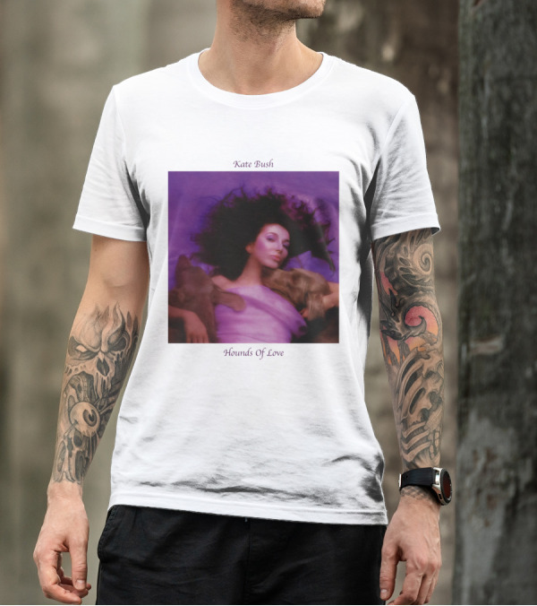 Kate Bush Hounds Of Love Album Cover Image T-Shirt