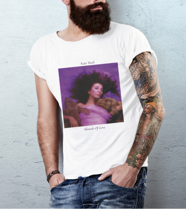 Kate Bush Hounds Of Love Album Cover Image T-Shirt