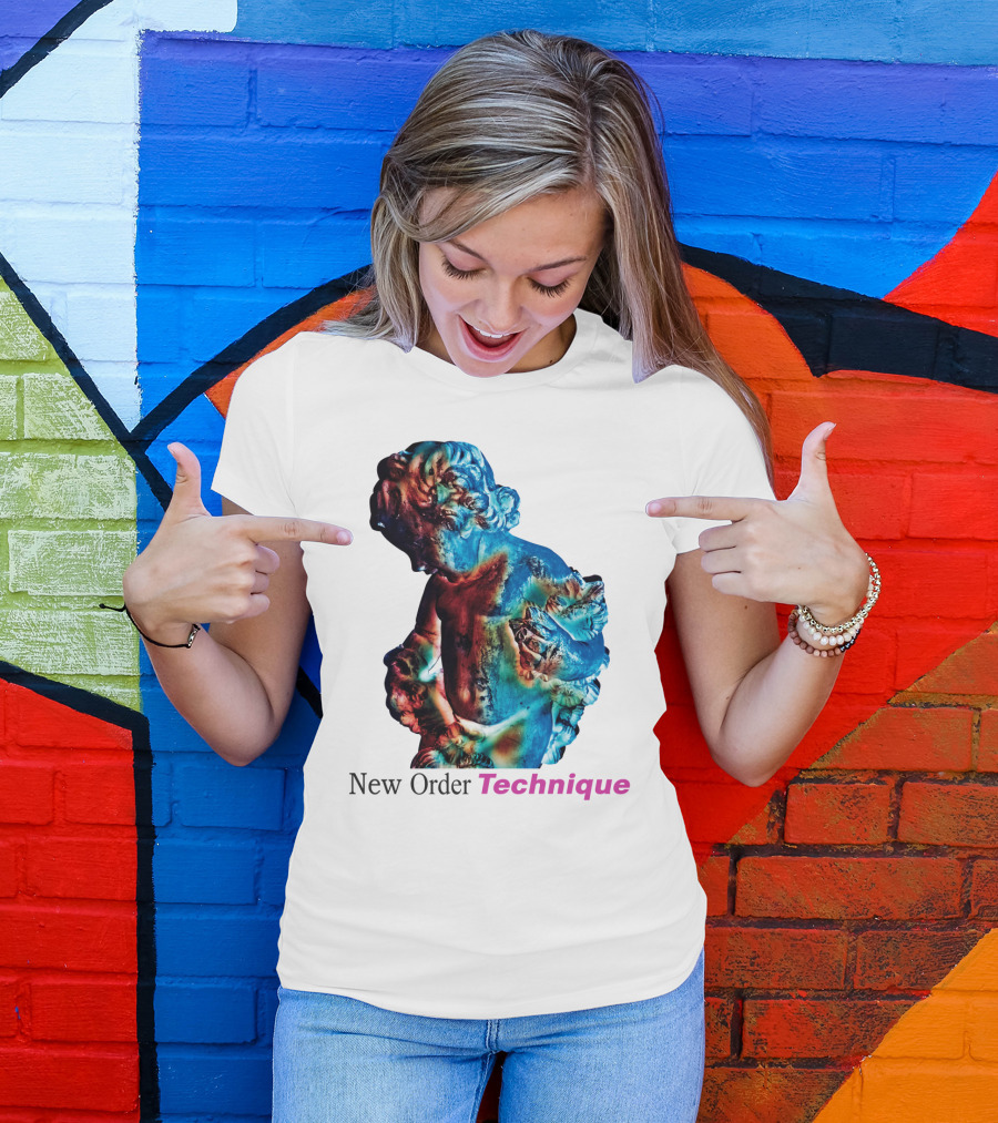 New Order Technique Album Sculpture T-Shirt