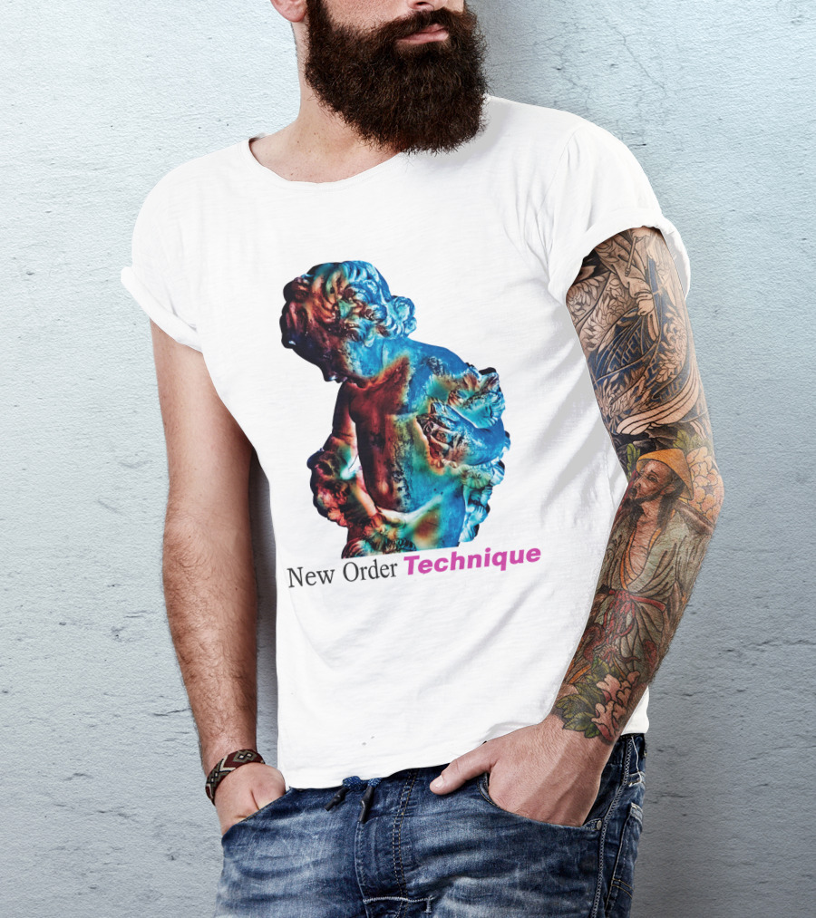 New Order Technique Album Sculpture T-Shirt