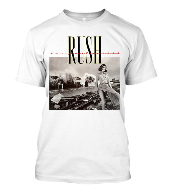 Rush Permanent Waves Album Cover T-Shirt