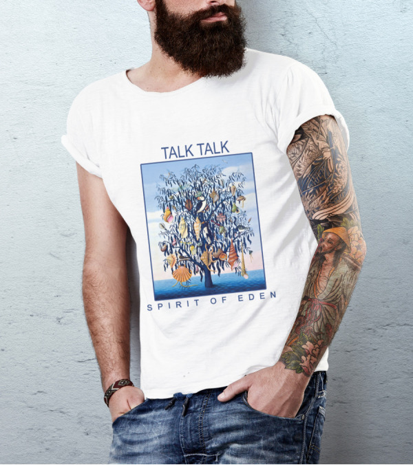 Talk Talk Spirit Of Eden Tree With Shells And Leaves T-Shirt