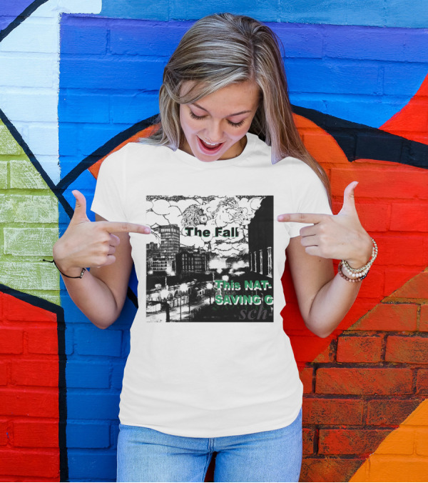 The Fall This Nation's Saving Grace Cityscape And Clouds T-Shirt