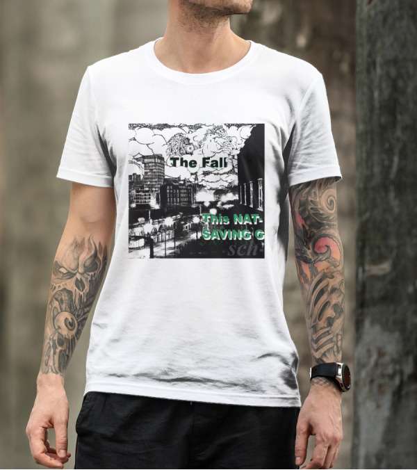The Fall This Nation's Saving Grace Cityscape And Clouds T-Shirt
