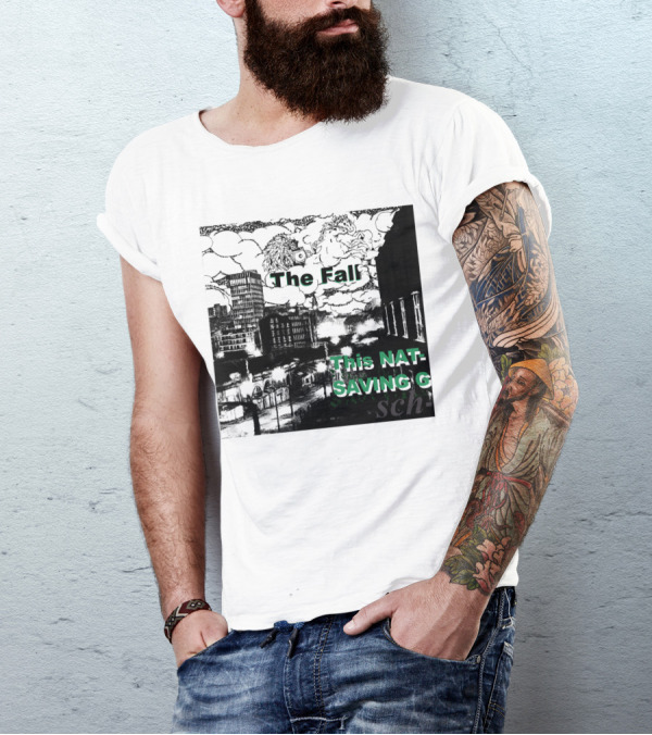 The Fall This Nation's Saving Grace Cityscape And Clouds T-Shirt