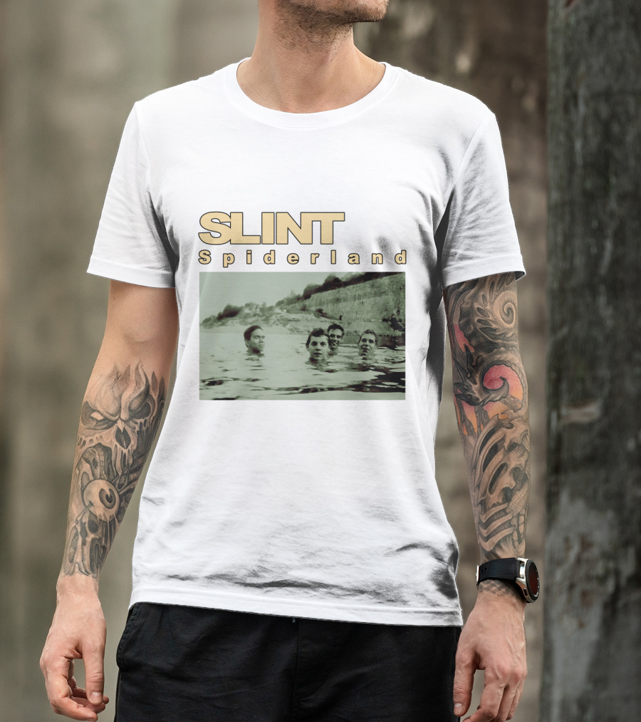 SLINT Spiderland Band Album Cover Swimming Image T-Shirt
