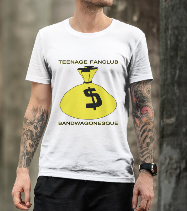 Teenage Fanclub Bandwagonesque Money Bag Icon With Dollar Sign T-Shirt