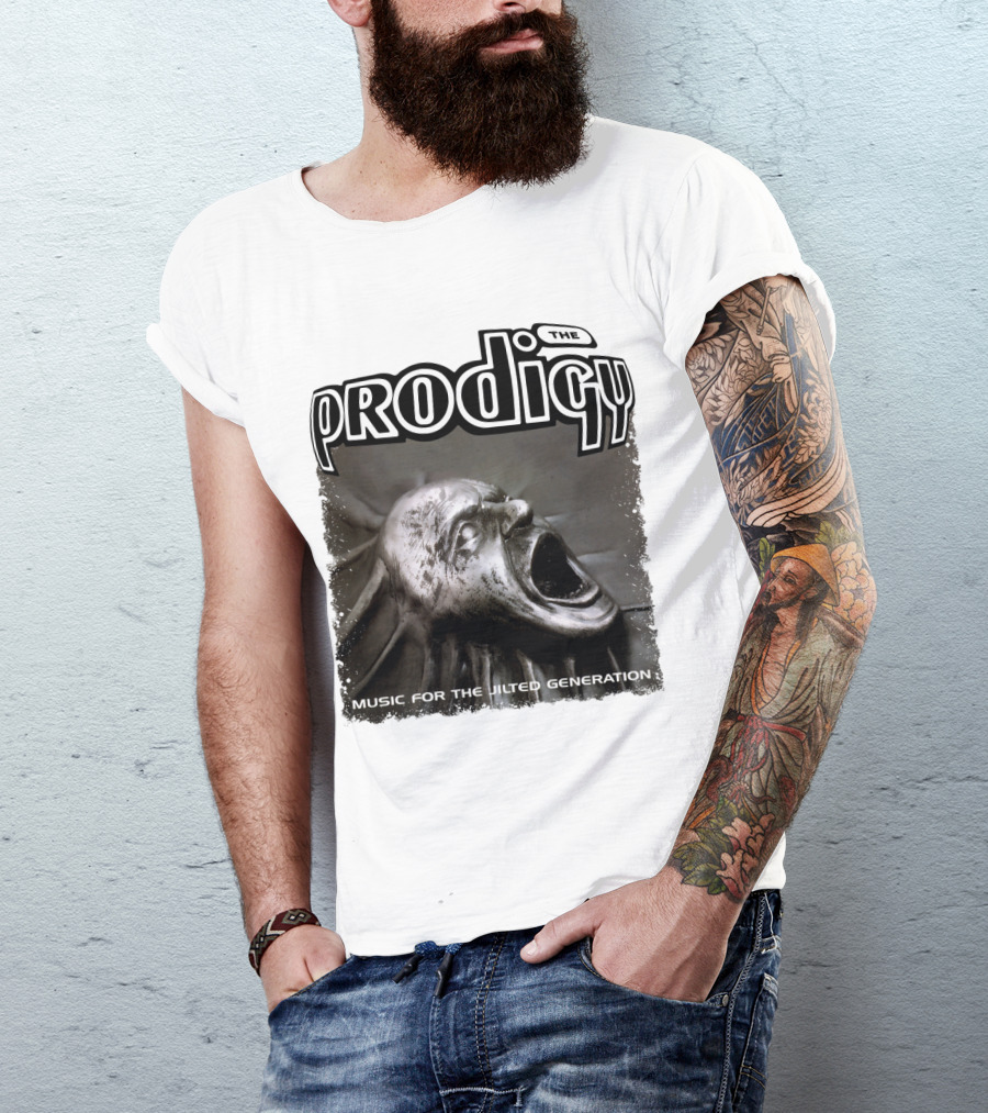 The Prodigy Music For The Jilted Generation Statue Image T-Shirt