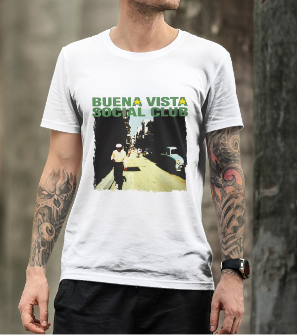 Buena Vista Social Club Vintage Havana Street Scene T-Shirt