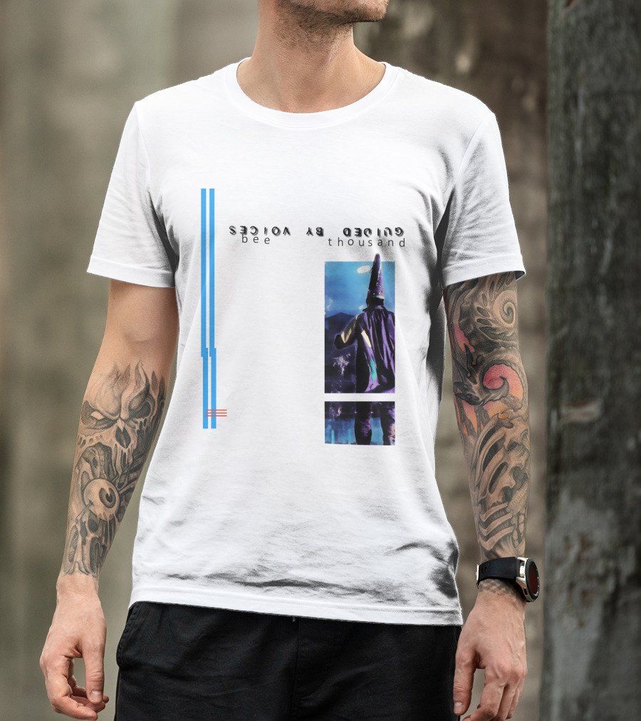 Guided By Voices Bee Thousand Wizard Reflection Retro Album Cover T-Shirt
